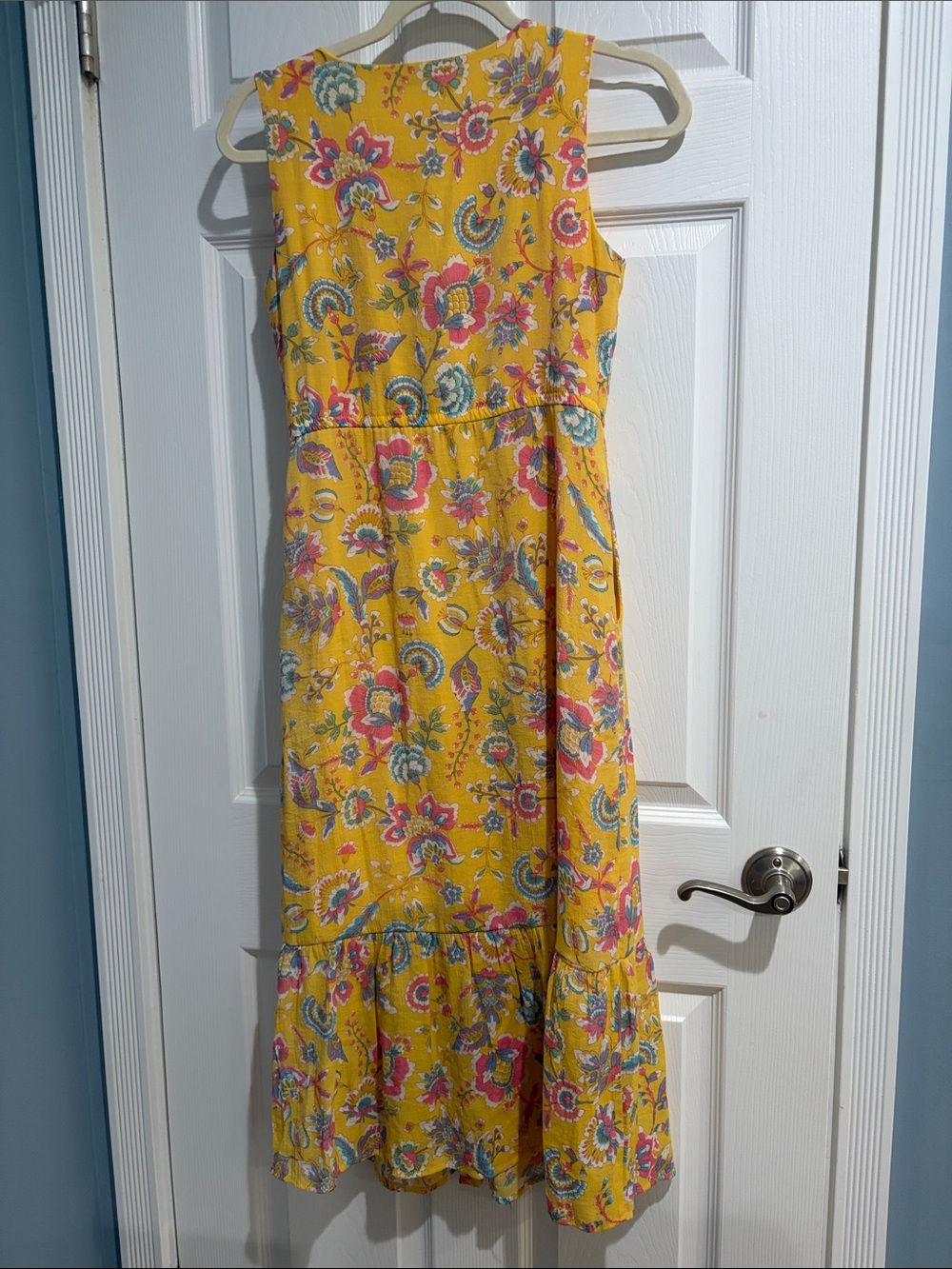 Nanette Lepore Yellow Floral Maxi Dress - Picture 5 of 6